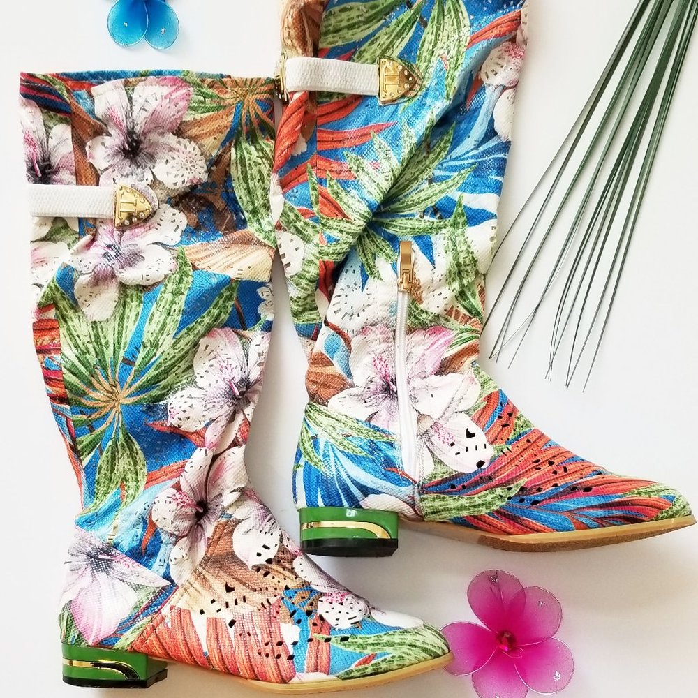 FLOWER BOOTS